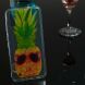 Силиконовый (TPU) чехол Deexe Pretty Glossy для Samsung Galaxy M10 (M105) - Pineapple