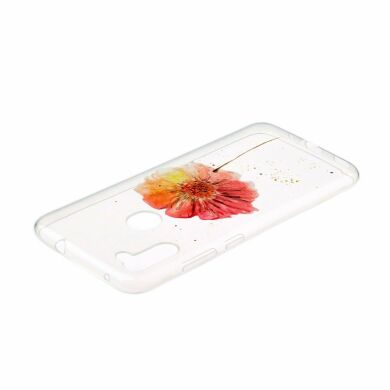 Силіконовий (TPU) чохол Deexe Pretty Glossy для Samsung Galaxy M11 (M115) - Flower