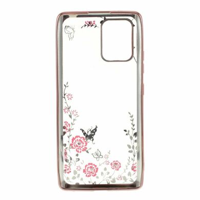 Силиконовый (TPU) чехол Deexe Shiny Cover для Samsung Galaxy S10 Lite (G770) - Rose Gold