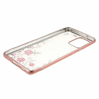 Силиконовый (TPU) чехол Deexe Shiny Cover для Samsung Galaxy S10 Lite (G770) - Rose Gold
