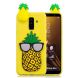Силиконовый (TPU) чехол UniCase 3D Cartoon Pattern для Samsung Galaxy A6+ 2018 (A605) - Pineapple Wearing Glasses. Фото 1 из 7