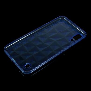 Силиконовый (TPU) чехол UniCase 3D Diamond Grain для Samsung Galaxy M10 (M105) - Blue