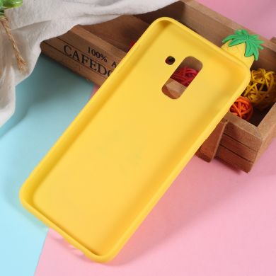 Силиконовый (TPU) чехол UniCase 3D Pattern для Samsung Galaxy A6+ 2018 (A605) - Pineapple Pattern
