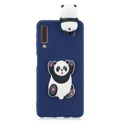 Силіконовий (TPU) чохол UniCase 3D Pattern для Samsung Galaxy A7 2018 (A750) - Jumping Panda