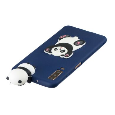 Силіконовий (TPU) чохол UniCase 3D Pattern для Samsung Galaxy A7 2018 (A750) - Jumping Panda