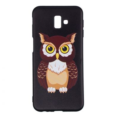 Силиконовый (TPU) чехол UniCase Color Style для Samsung Galaxy J6+ (J610) - Brown Owl