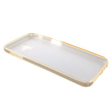 Силиконовый (TPU) чехол UniCase Glitter Cover для Samsung Galaxy J6+ (J610) - Gold