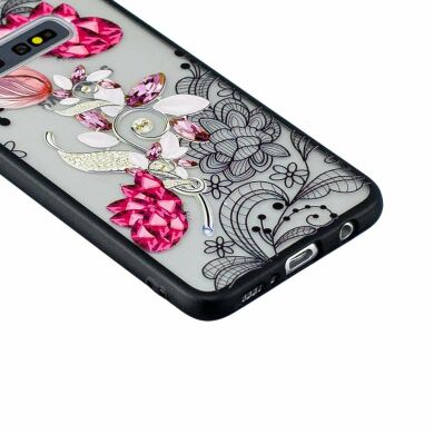 Силиконовый (TPU) чехол UniCase Shiny Flowers для Samsung Galaxy S10e (G970) - Vivid Flower