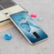 Силиконовый (TPU) Deexe LumiCase для Samsung Galaxy A6+ 2018 (A605) - Blue Butterfly. Фото 5 из 6