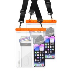 Влагозащитный чехол Deexe Waterproof Dry Case - Orange