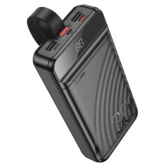 Внешний аккумулятор Hoco J123B Element 22.5W+PD20W (30000mAh) - Black