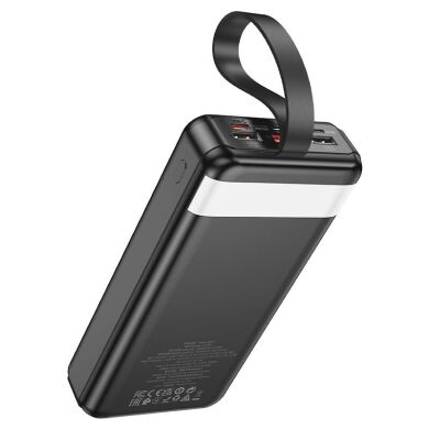 Внешний аккумулятор Hoco J123B Element 22.5W+PD20W (30000mAh) - Black