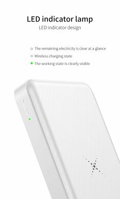 Внешний аккумулятор с беспроводной зарядкой BASEUS M36 Wireless Charger (10000mAh) - Black