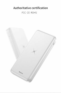 Внешний аккумулятор с беспроводной зарядкой BASEUS M36 Wireless Charger (10000mAh) - Black