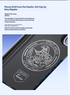 Защитный чехол BENKS ArmorGrid Air Magnetic для Samsung Galaxy Fold 8 Ultra - Dark Blue