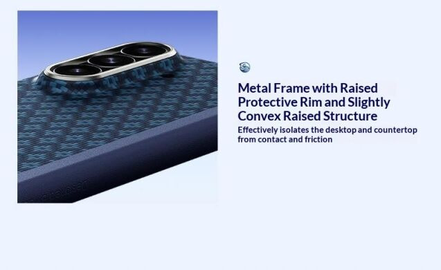 Защитный чехол BENKS ArmorGrid Air Magnetic для Samsung Galaxy Fold 8 Ultra - Dark Blue