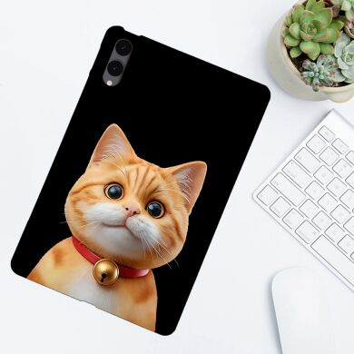 Защитный чехол Deexe Animal Series для Samsung Galaxy Tab S12 Plus - Harrier Beagle