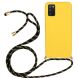 Защитный чехол Deexe Astra Case для Samsung Galaxy A02s (A025) - Yellow. Фото 1 из 4