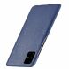 Захисний чохол Deexe Croco Style для Samsung Galaxy A71 (A715) - Dark Blue