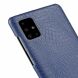 Захисний чохол Deexe Croco Style для Samsung Galaxy A71 (A715) - Dark Blue