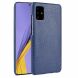 Захисний чохол Deexe Croco Style для Samsung Galaxy A71 (A715) - Dark Blue
