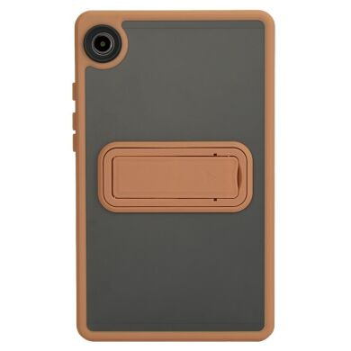 Защитный чехол Deexe Crystal Kickstand для Samsung Galaxy Tab A9 (X110/115) - Gold