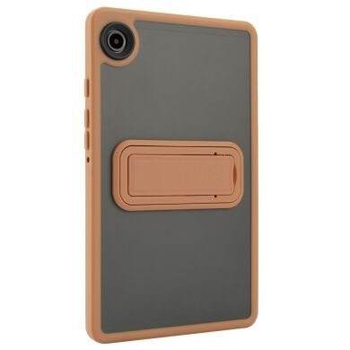 Защитный чехол Deexe Crystal Kickstand для Samsung Galaxy Tab A9 (X110/115) - Gold