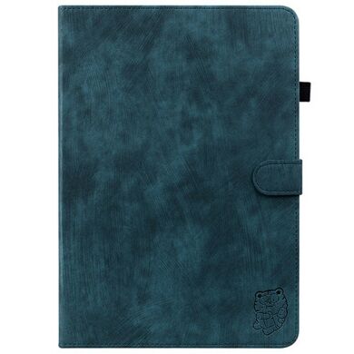 Защитный чехол Deexe Cute Tiger для Samsung Galaxy Tab S11 (X730/X736) - Blue