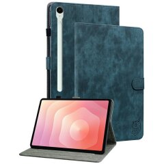 Защитный чехол Deexe Cute Tiger для Samsung Galaxy Tab S11 (X730/X736) - Blue