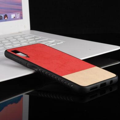 Захисний чохол Deexe Elegant Series для Samsung Galaxy A7 2018 (A750) - Red