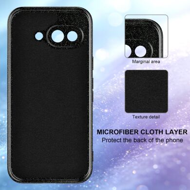 Защитный чехол Deexe Glitter Case with MagSafe для Samsung Galaxy S26 (S942) - Blue