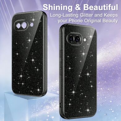 Защитный чехол Deexe Glitter Case with MagSafe для Samsung Galaxy S26 (S942) - Blue