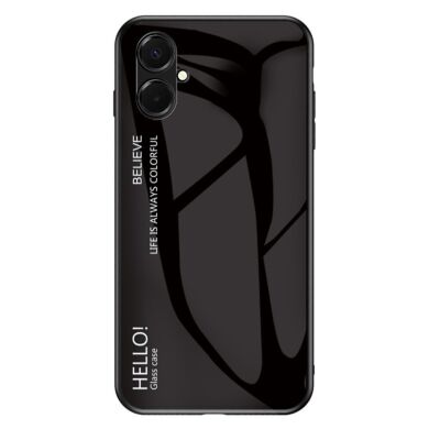 Защитный чехол Deexe Gradient Color для Samsung Galaxy A07 (A075) - Black