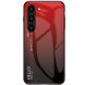 Захисний чохол Deexe Gradient Color для Samsung Galaxy S23 Plus - Red / Black