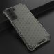 Защитный чехол Deexe Honeycomb Series для Samsung Galaxy S21 FE (G990) - Black. Фото 4 из 6