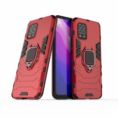 Захисний чохол Deexe Hybrid Case для Samsung Galaxy A21s (A217) - Red