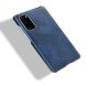 Защитный чехол Deexe Leather Back Cover для Samsung Galaxy S20 FE (G780) - Blue. Фото 4 из 7