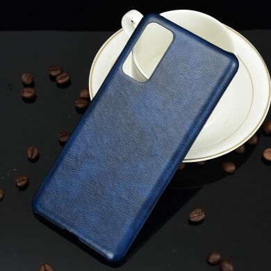 Защитный чехол Deexe Leather Back Cover для Samsung Galaxy S20 FE (G780) - Blue