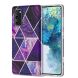 Защитный чехол Deexe Marble Pattern для Samsung Galaxy S20 FE (G780) - Purple. Фото 1 из 8