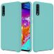 Захисний чохол Deexe Silicone Case для Samsung Galaxy A70 (A705), Cyan