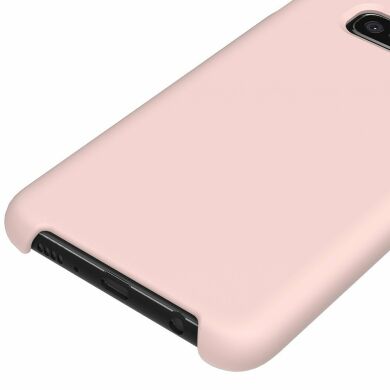 Захисний чохол Deexe Silicone Case для Samsung Galaxy S10 (G973), Rose Gold
