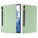 Защитный чехол Deexe Silicone Shell для Samsung Galaxy Tab S9 / S9 FE (X710/716/510) - Green. Фото 1 из 9
