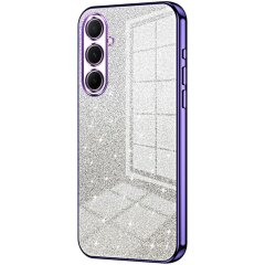 Защитный чехол Deexe Sparkles Cover для Samsung Galaxy A56 (A566) - Purple