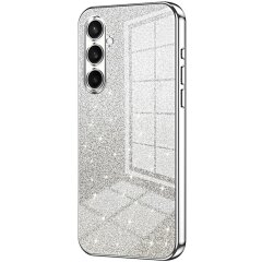 Захисний чохол Deexe Sparkles Cover для Samsung Galaxy A57 (A576) - Silver