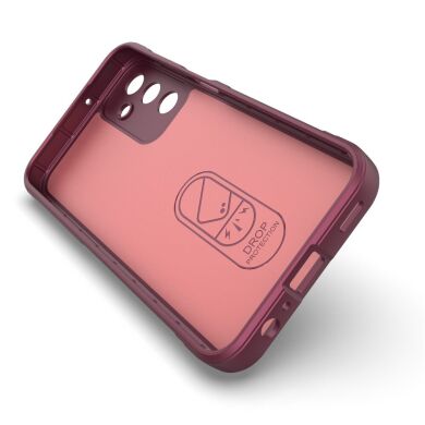 Захисний чохол Deexe Terra Case для Samsung Galaxy M15 (M156) - Wine Red