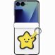 Защитный чехол DUX DUCIS Luvy Series для Samsung Galaxy Flip 8 - Yellow / White. Фото 2 из 10