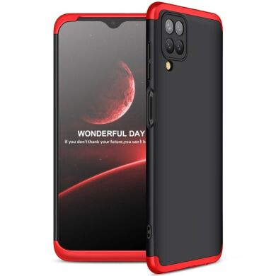 Защитный чехол GKK Double Dip Case для Samsung Galaxy A12 (A125) / A12 Nacho (A127) - Black / Red