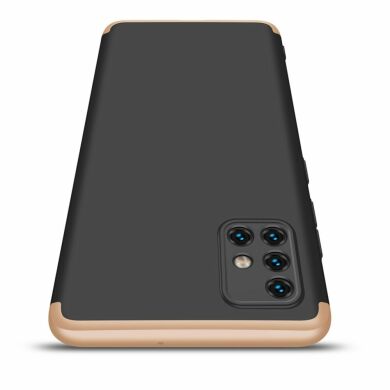 Защитный чехол GKK Double Dip Case для Samsung Galaxy A51 (А515) - Black / Gold