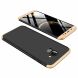 Защитный чехол GKK Double Dip Case для Samsung Galaxy A6 2018 (A600) - Black / Gold