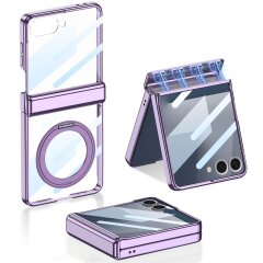 Защитный чехол GKK Hinge Magnetic для Samsung Galaxy Flip 7 - Purple
